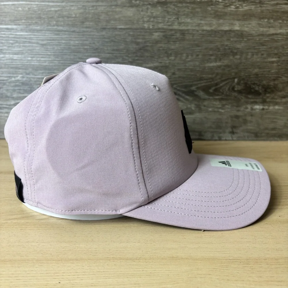 Adidas Hat Cap Snap Back Fig Purple Performance Gym AEROREADY UPF 50 NWT